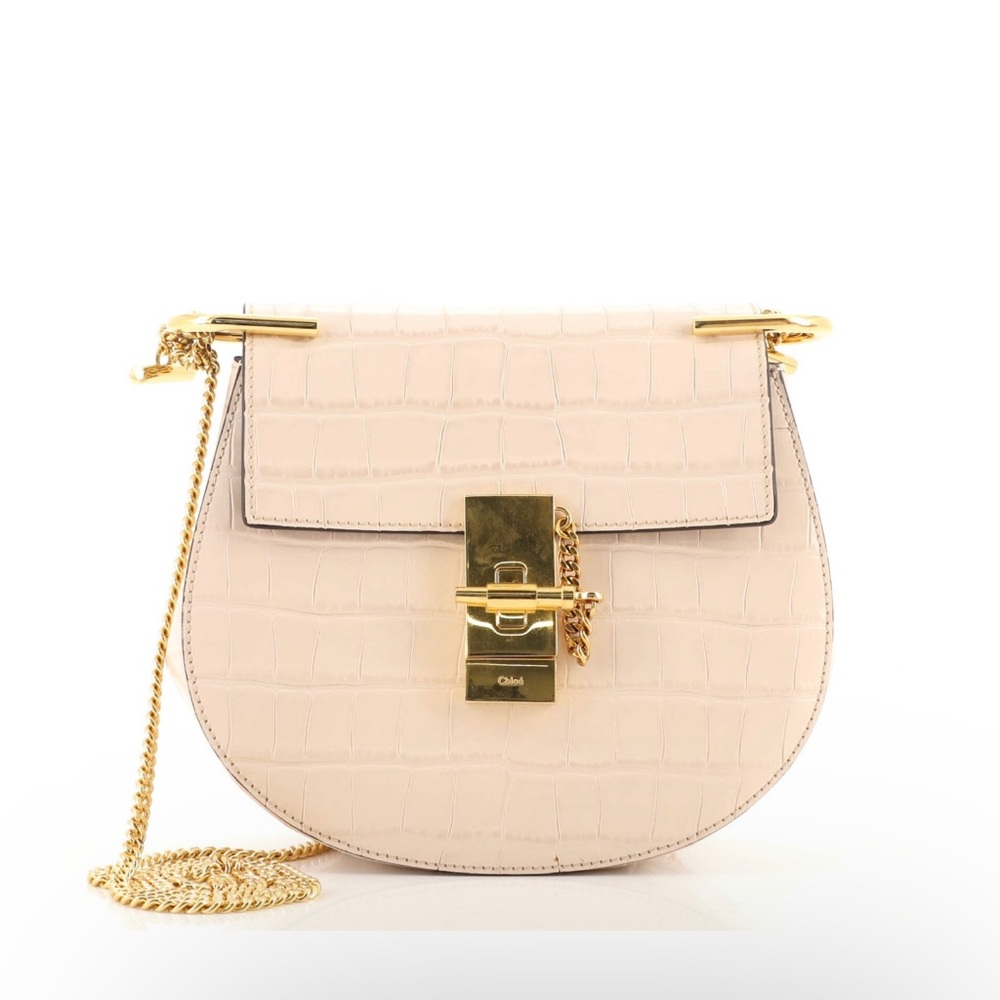 Chloe Embossed Drew mini bag